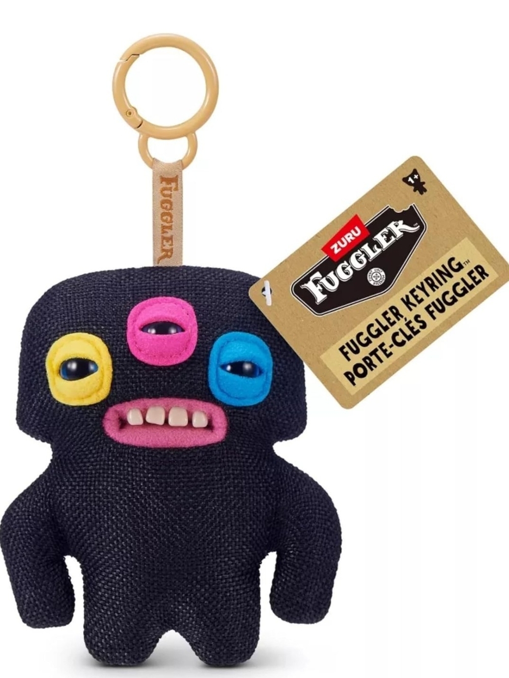 Fuggler Series 6 Keyrings-Annoyed Alien BLACK